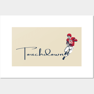 Touchdown Patriots! Posters and Art